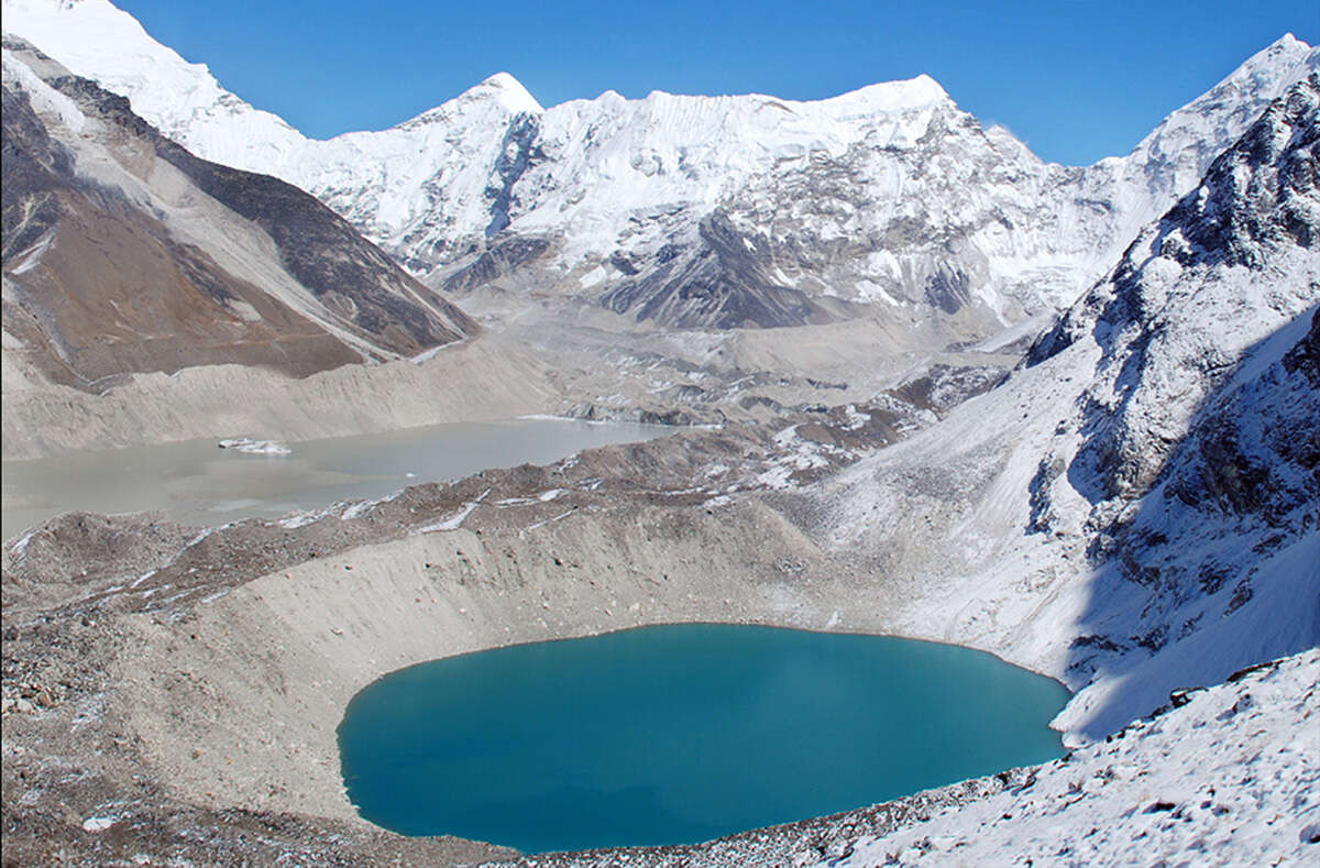 Горный ледник Гималаи