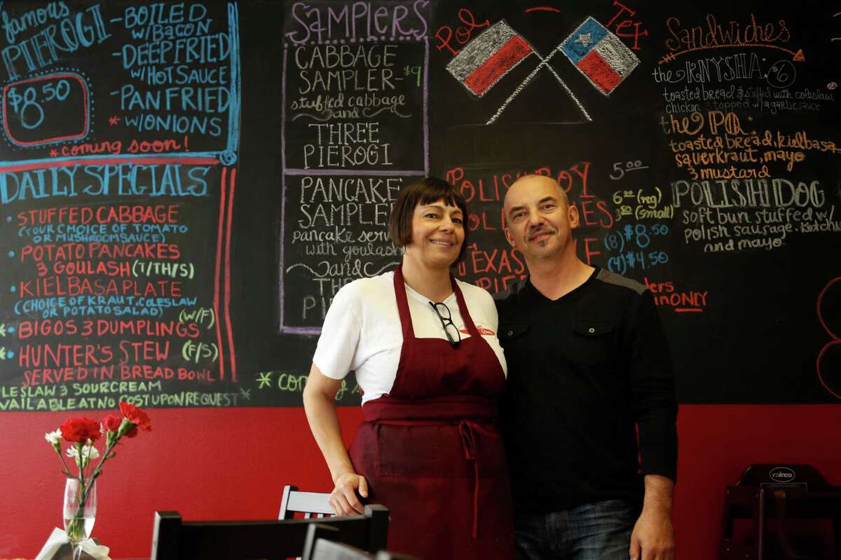 Eva and Miroslaw Sek are the owners of Pierogi Queen, a Polish restaurant in League City.