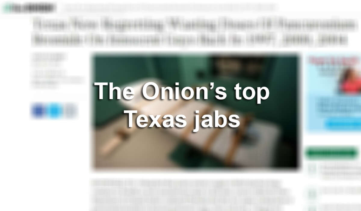 The Onion's top Texas jabs
