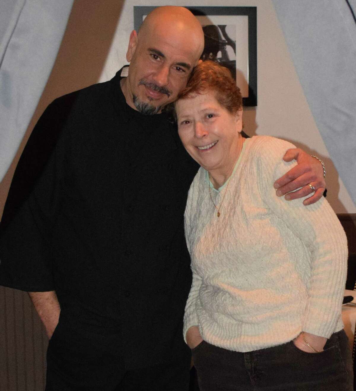Spectrum/Il Colosseo on Route 202 in New Milford is celebrating recent renovations and a new manager and chef. Above is restaurant owner Rosalia Des Biens and her nephew, Roberto Pizzo. December 2016
