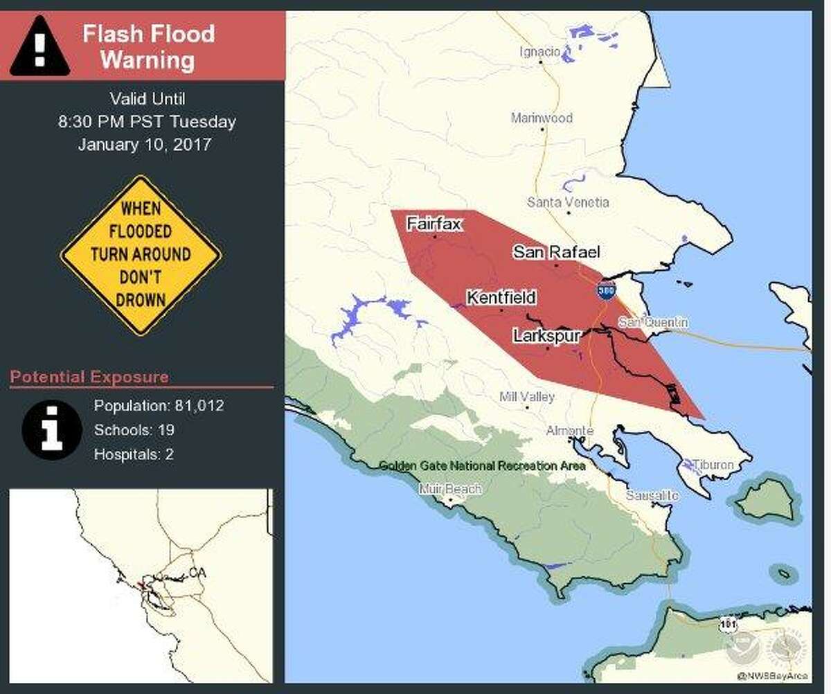 Tsunami warning marin county california