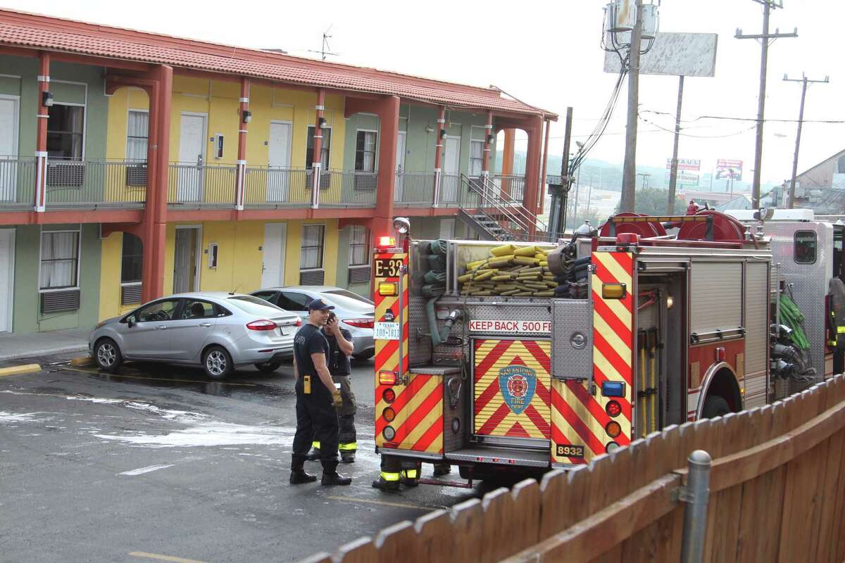 Firefighters responded to a fire at a hotel in the 9500 block of Interstate 10 West in the Medical Center on Jan. 11, 2017.