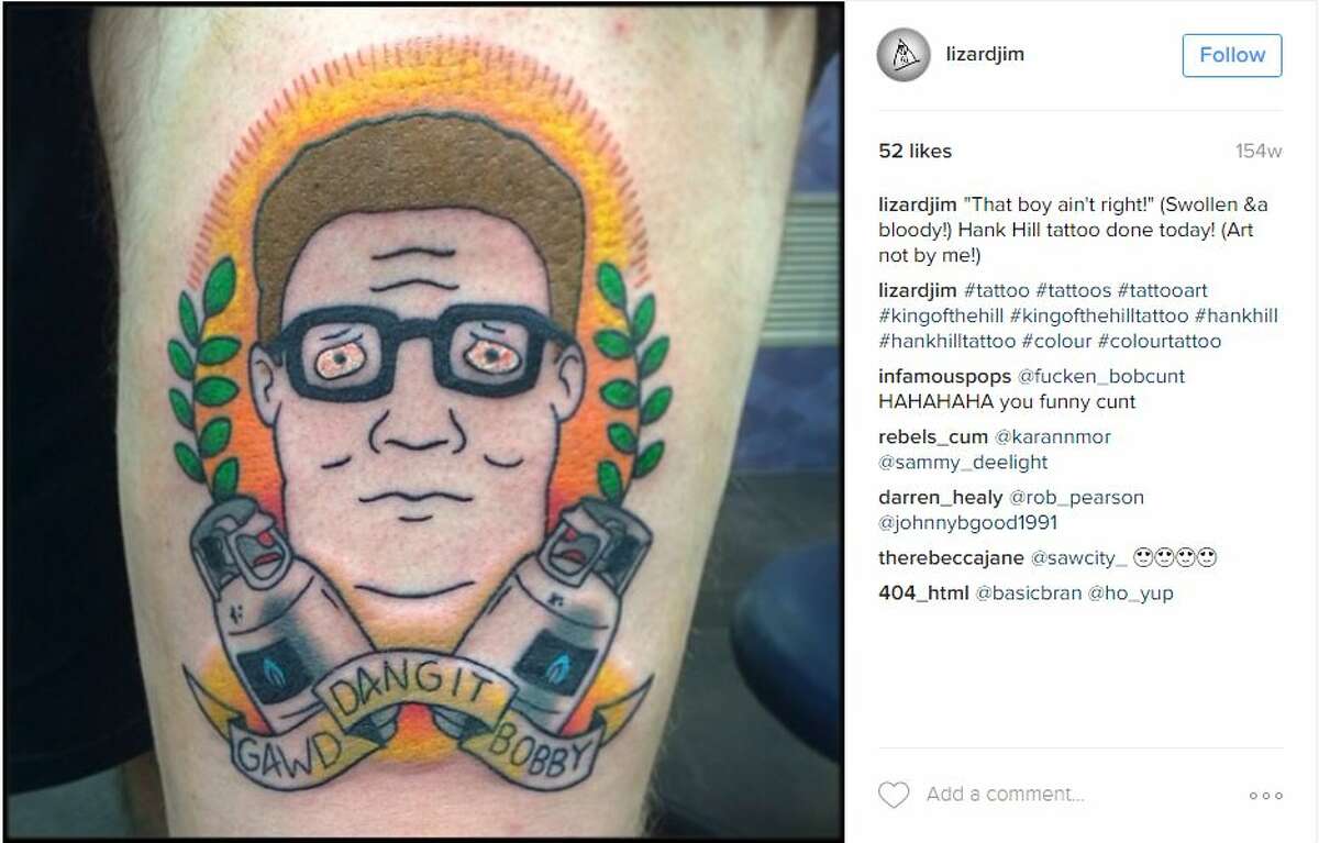 20 King Of The Hill Tattoos Shared On Instagram