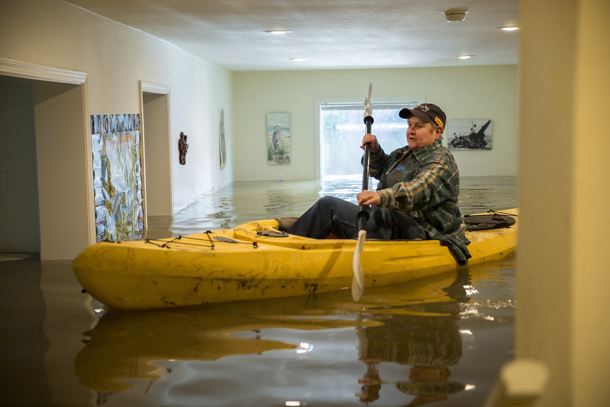 How a Chronicle photographer captured kayaking into the kitchen