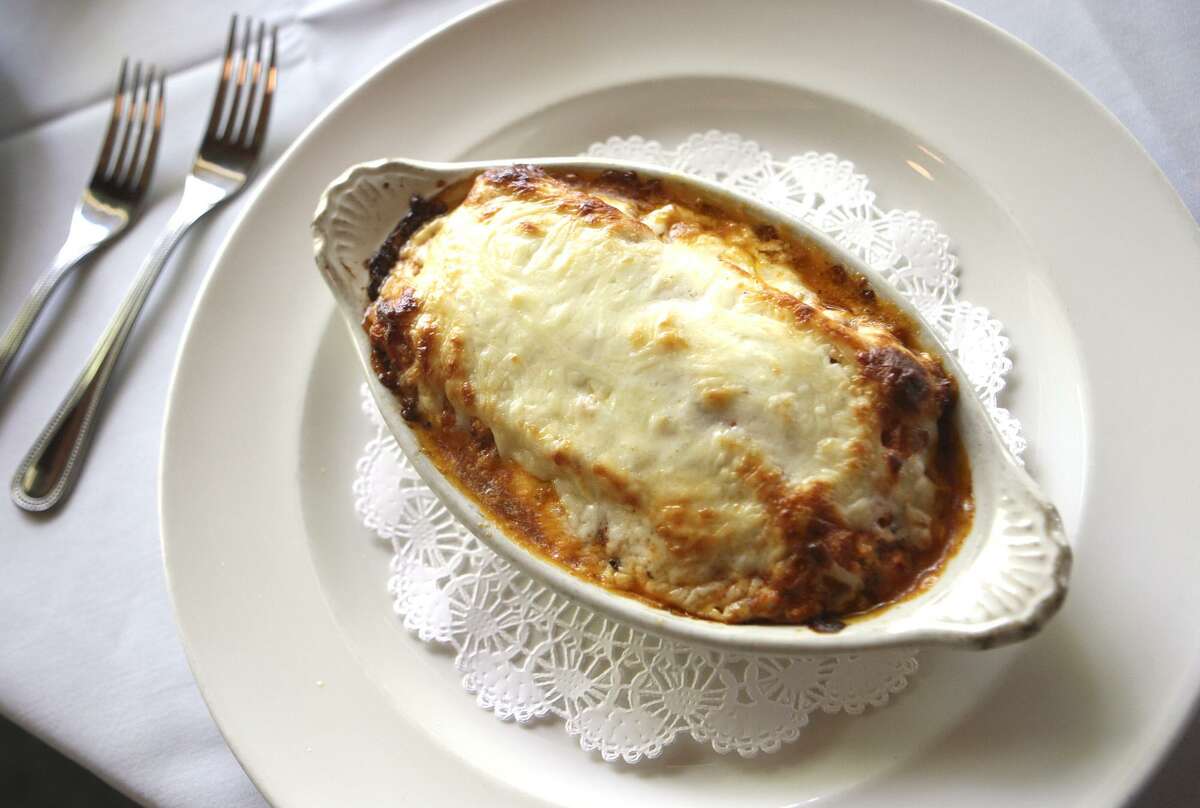 Lasagna from Aldo's.