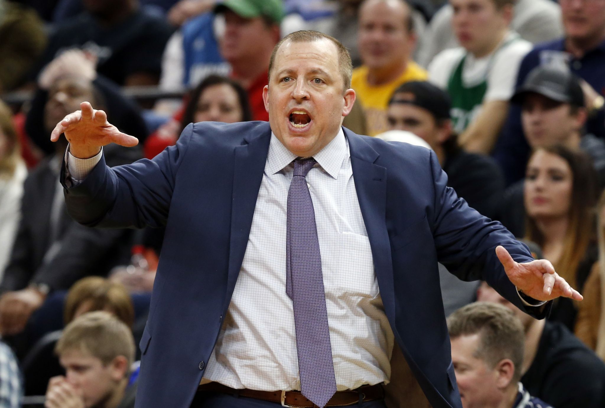 Tom Thibodeau praises Rockets' offense