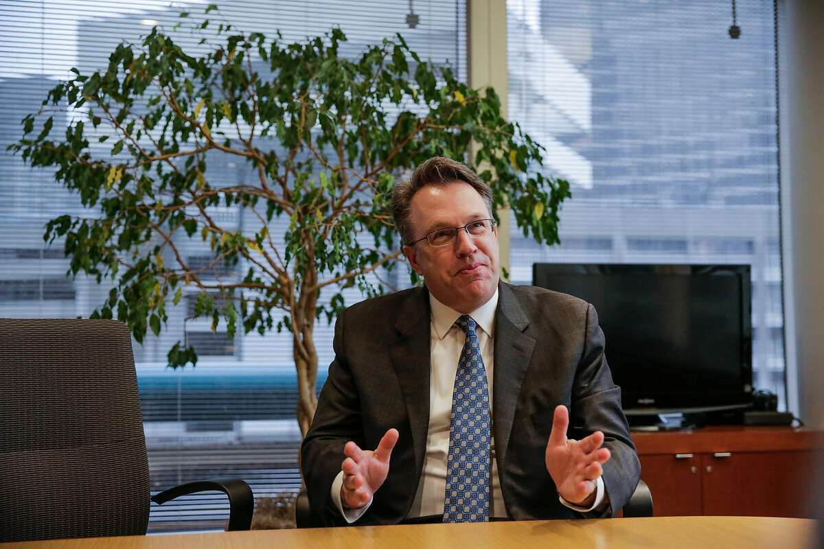 Federal Reserve Bank president John Williams gives an interview in San Francisco, Calif., on Tuesday, January 10, 2017.