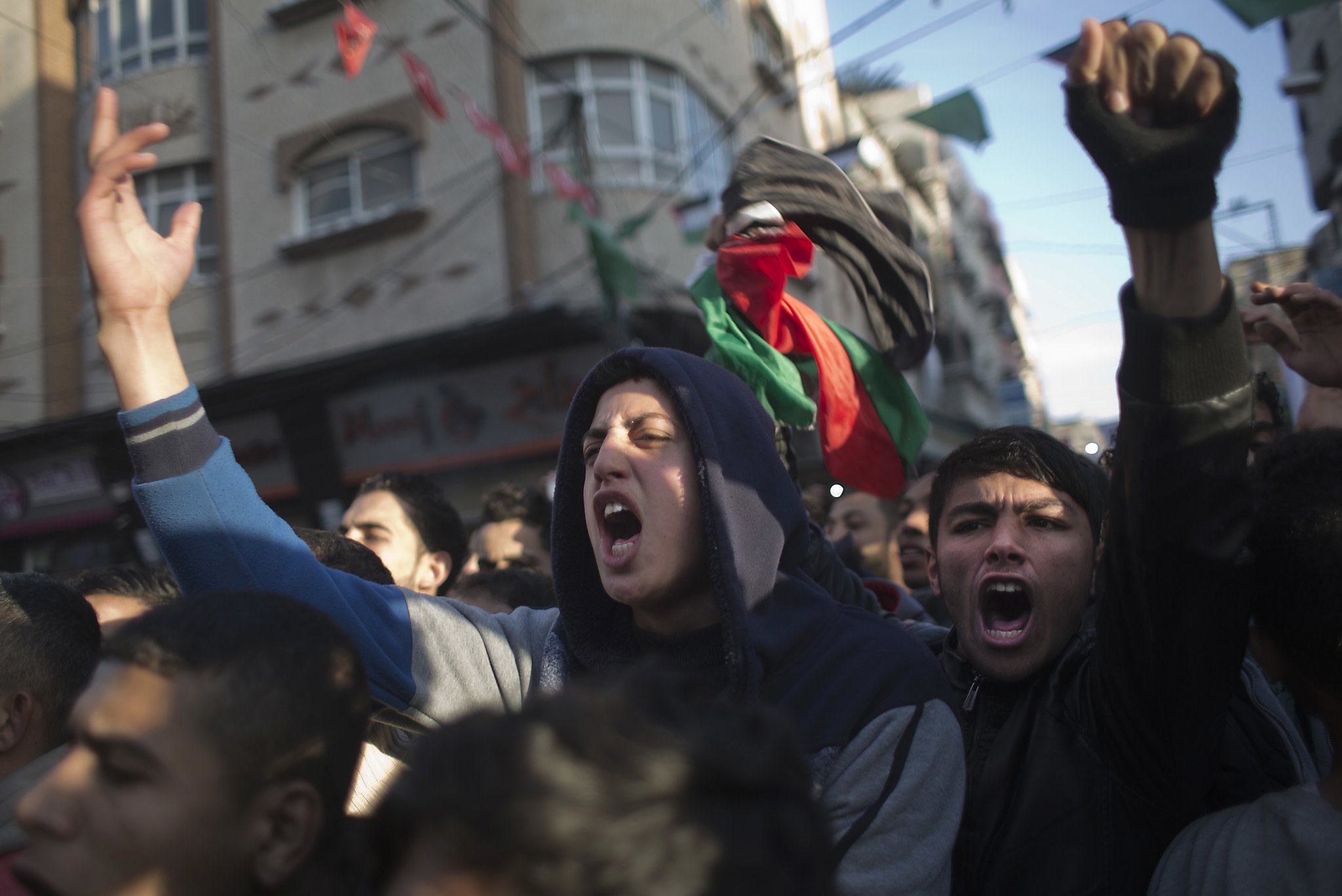 In rare demonstration, thousands protest power cuts in Gaza