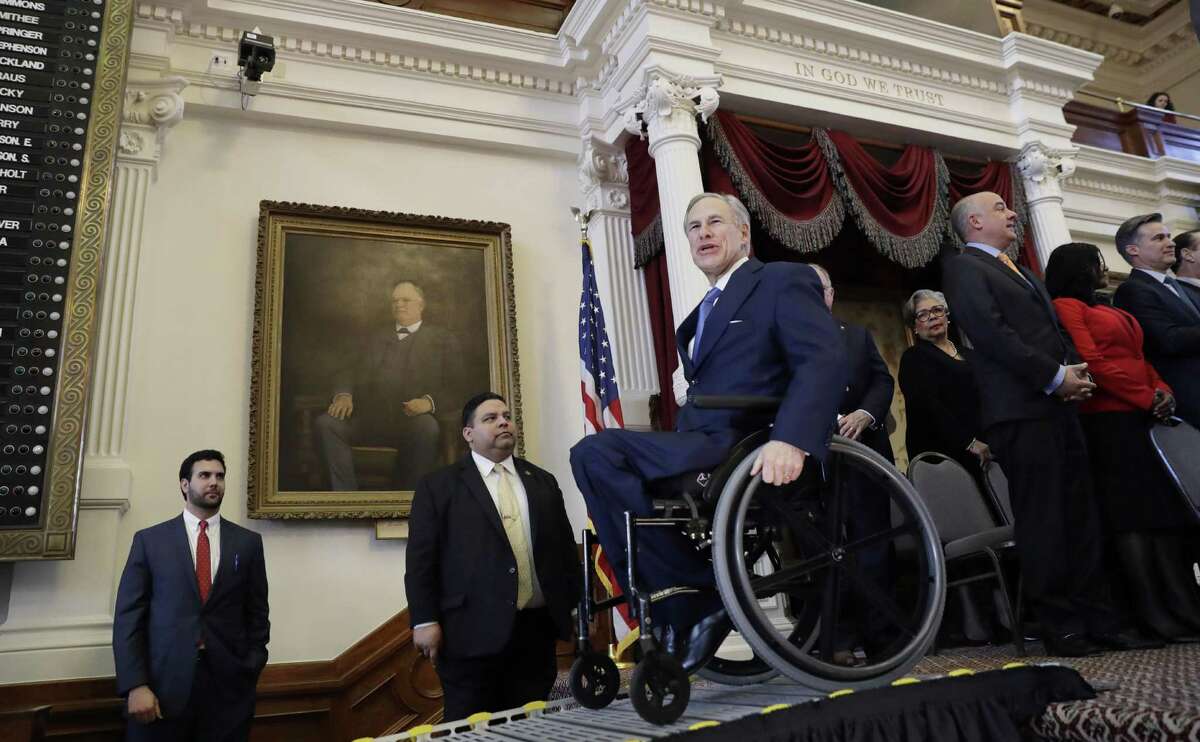 Gov. Greg Abbott had $34.4 million in campaign cash on hand as of last month, according to his campaign