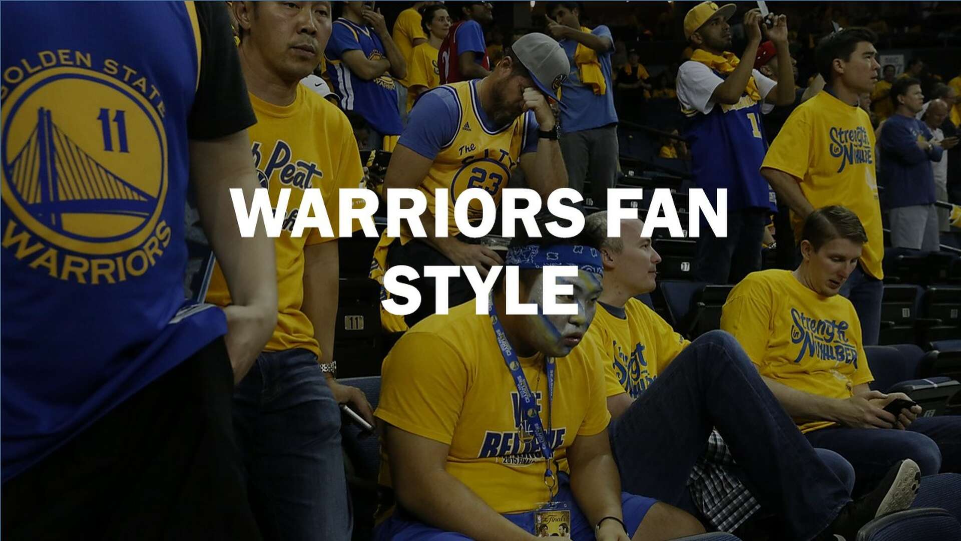 Not sure what to wear to a Warriors playoff game? We got you.