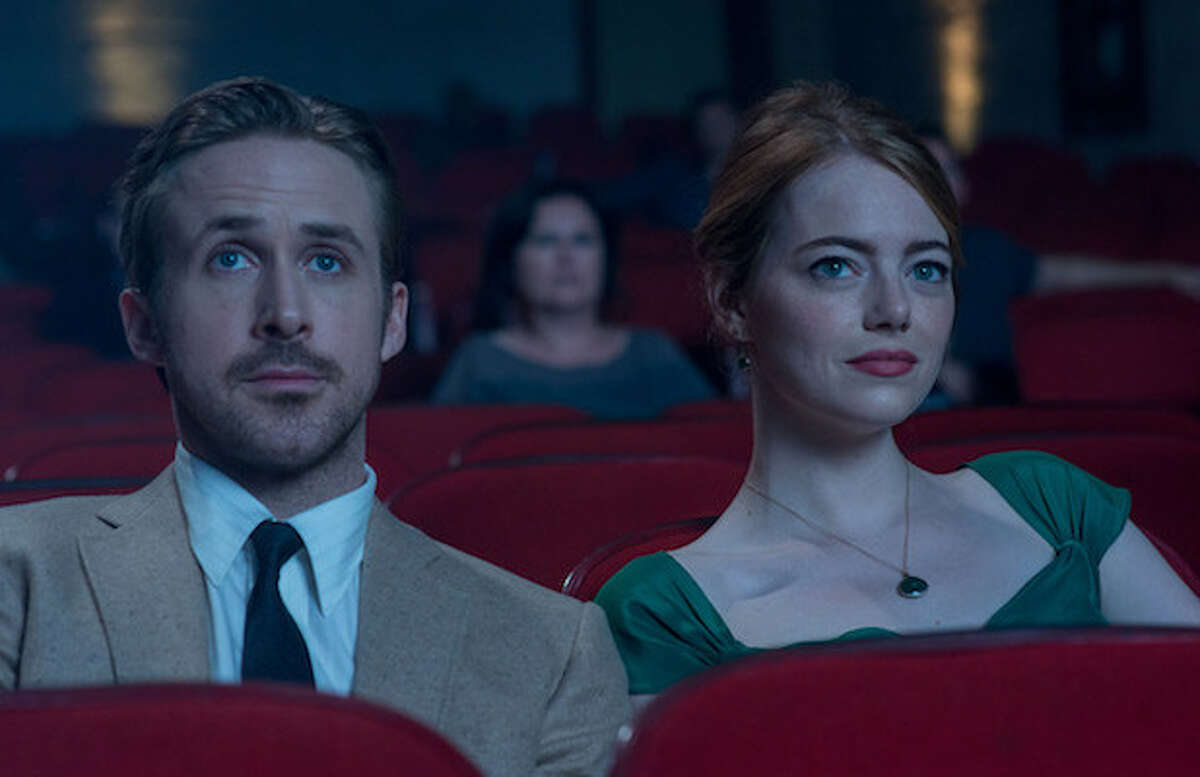 “La La Land”  Emma Stone and Ryan Gosling pose no threat to Fred Astaire and Ginger Rogers as singers or dancers, but that might be one of the selling points of this down-to-earth romantic fantasy.