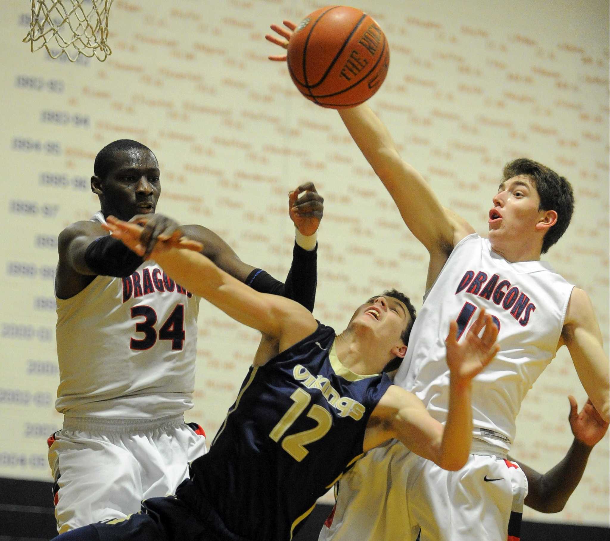 Ball And Basketball Court by Matt brown