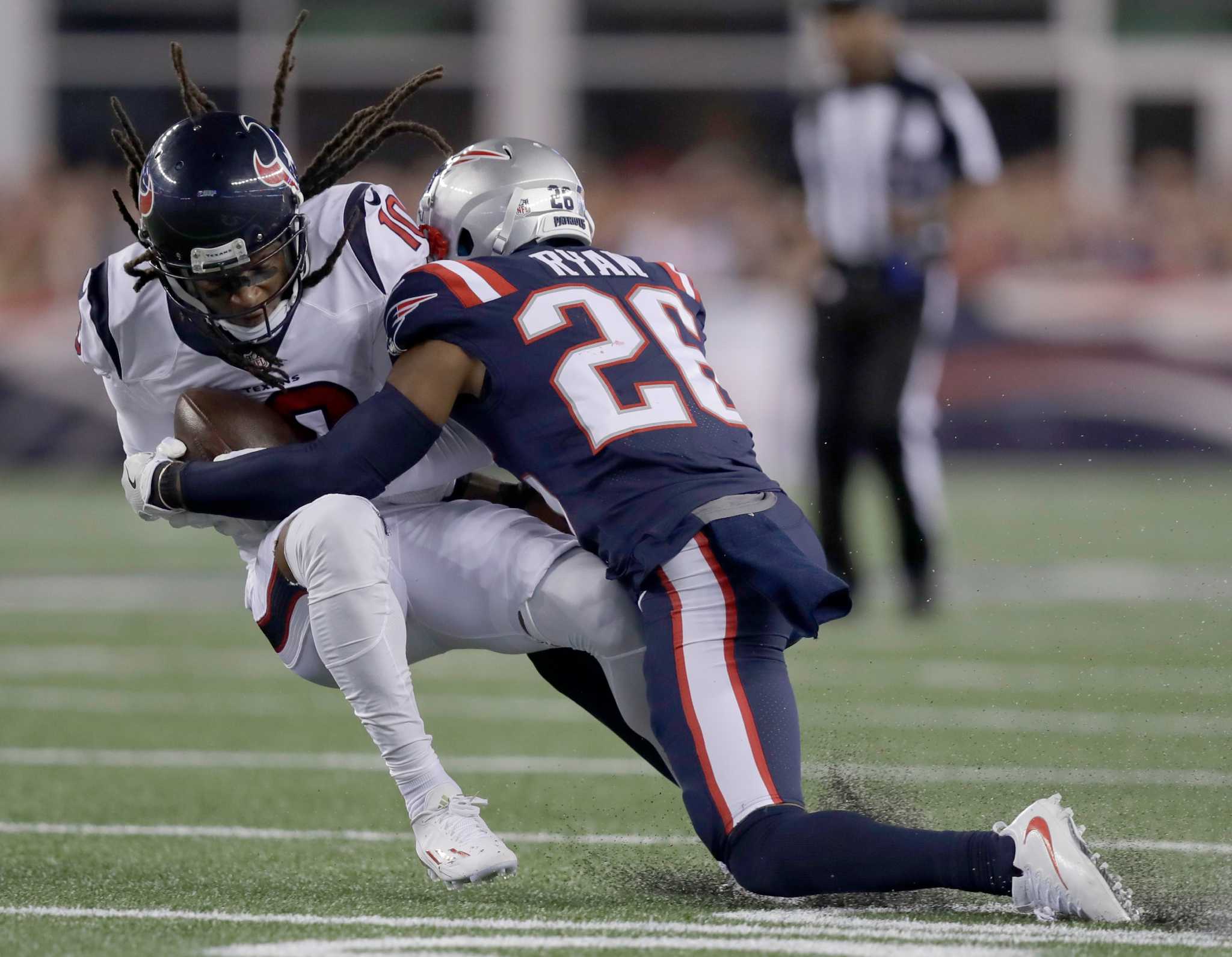 NEXT MAN UP: Patriots run wild in 27-0 rout of Texans