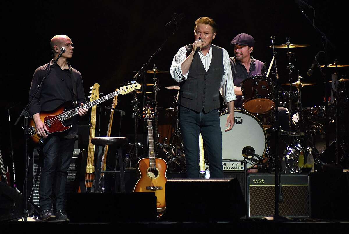 Don Henley brought a 12-piece backing band and three back-up singers to the Mohegan Sun Arena in Uncasville, Conn., on Saturday, Sept. 17, 2016, performing more than three decades of his as a member of the Eagles and as a solo artist.