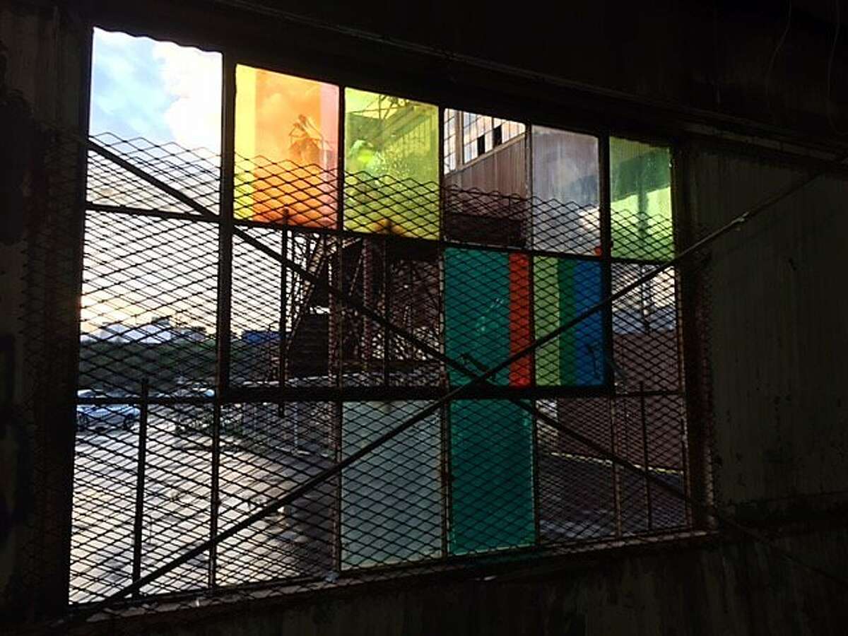 A window at Pier 70