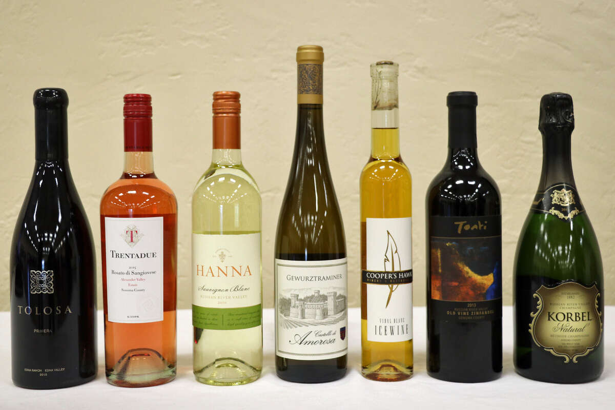These are the San Francisco Chronicle Wine Competition sweepstake winners. 