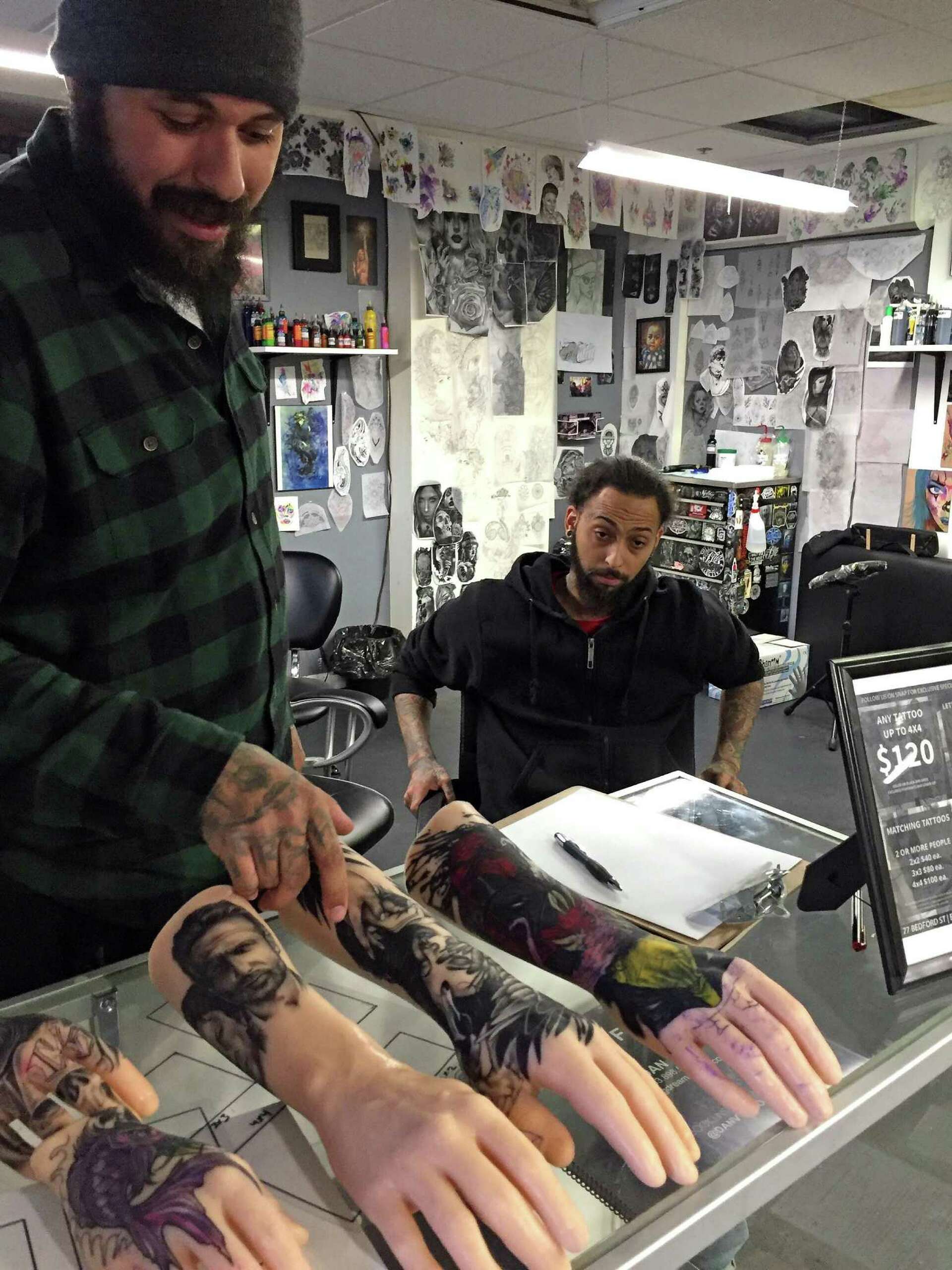 Tattoo fans find special deals on Friday the 13th