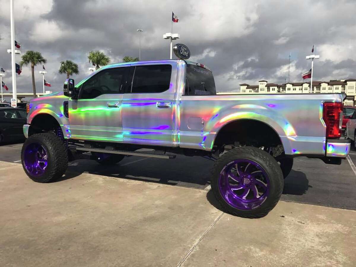 Texas dealership wraps Ford Super Duty in rainbows, now it's 100,000