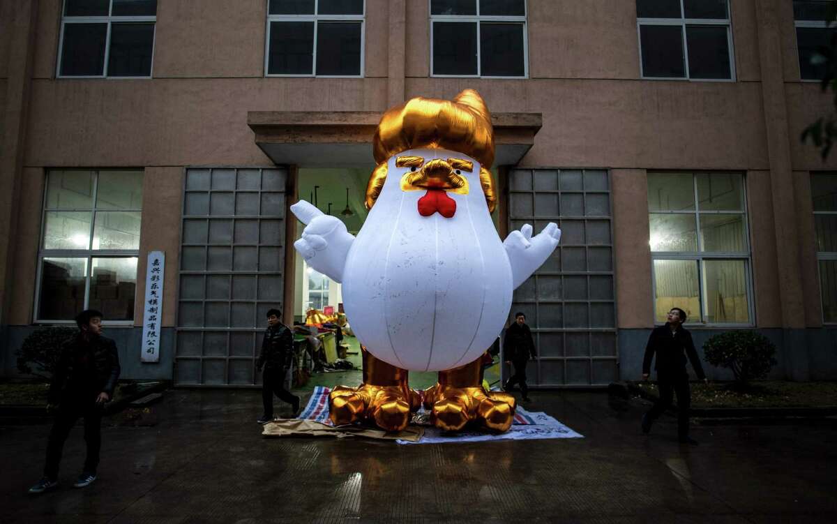 Heres Whos Behind The Massive Inflatable Chicken Trolling The White House