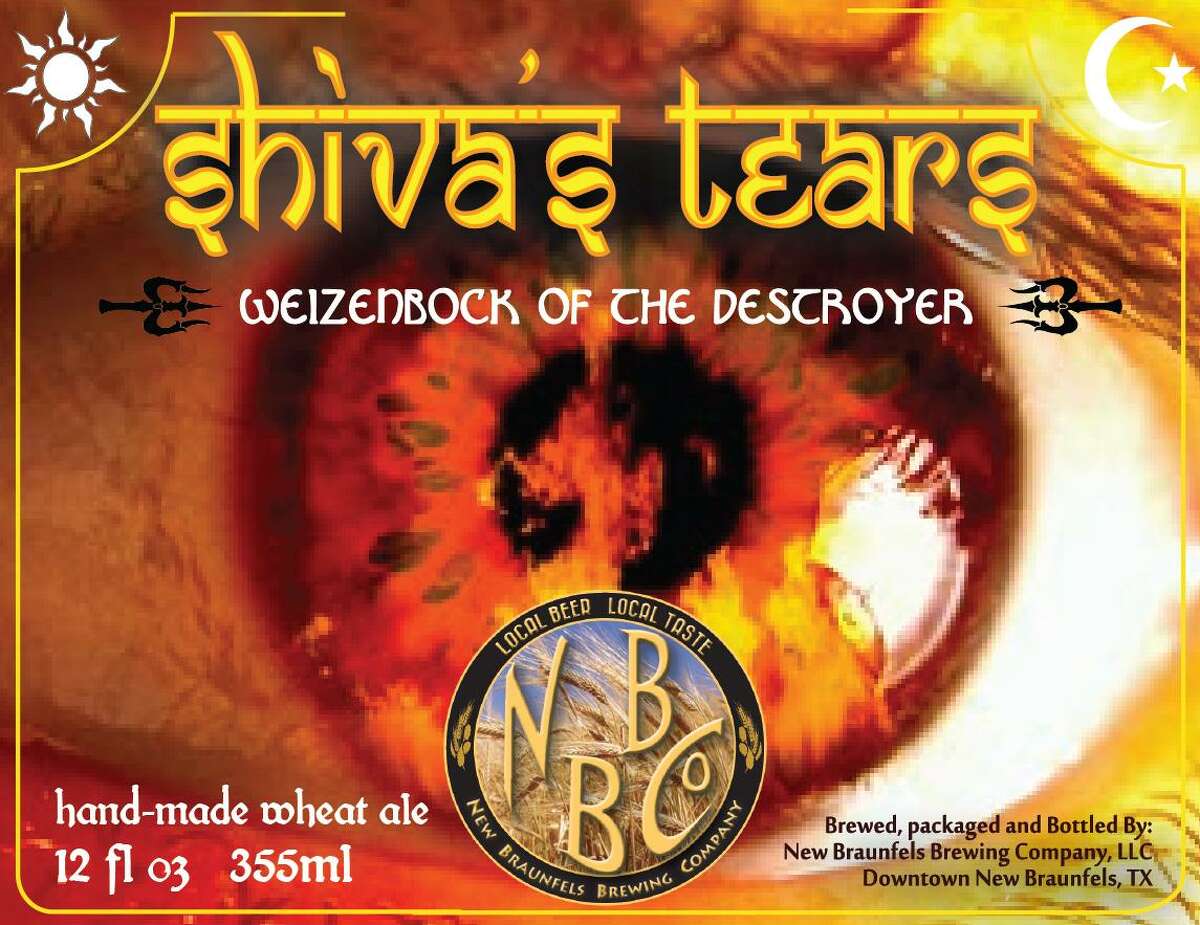 The label of the New Braunfels Brewing Co. beer called Shiva's Tears, which has come under fire from an Hindu activist over its use of the Hindu deity's name.
