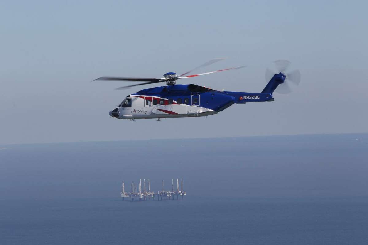 The Sikorsky S-92 is used extensively as a crew and cargo transport servicing oil rigs.(Photo via PRNewswire)