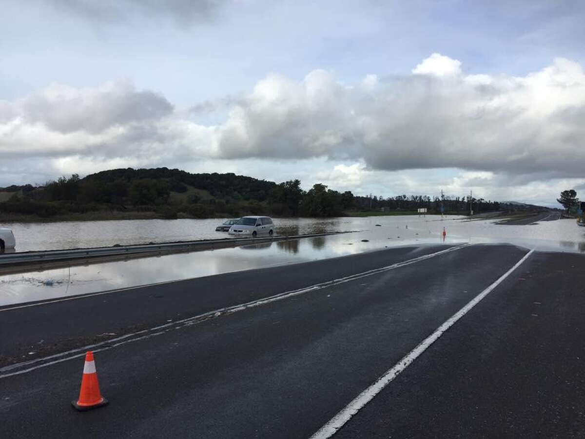 Section of Hwy. 37 in Novato reopens week after flooding