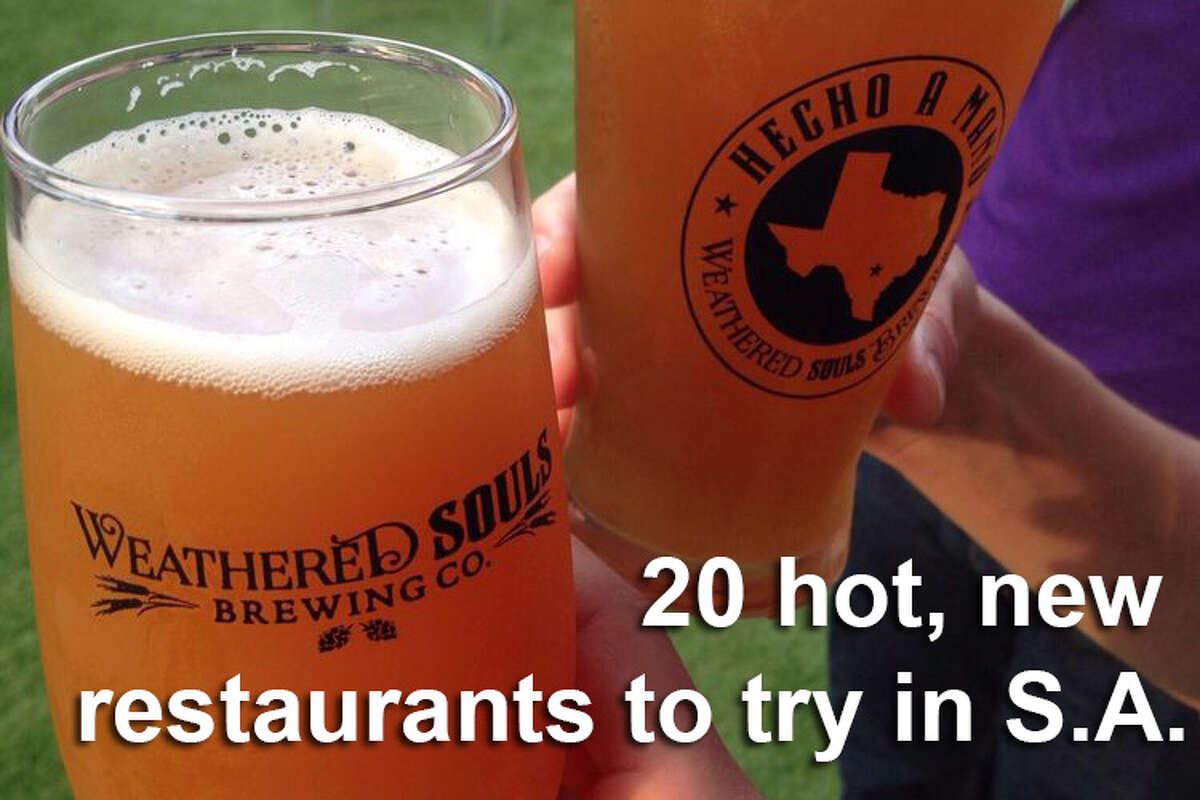 Keep clicking to see what new restaurants are creating a buzz in San Antonio20. Weathered Souls Brewing Co. - 4.5 stars 606 Embassy Oaks Ste 500Price: $$