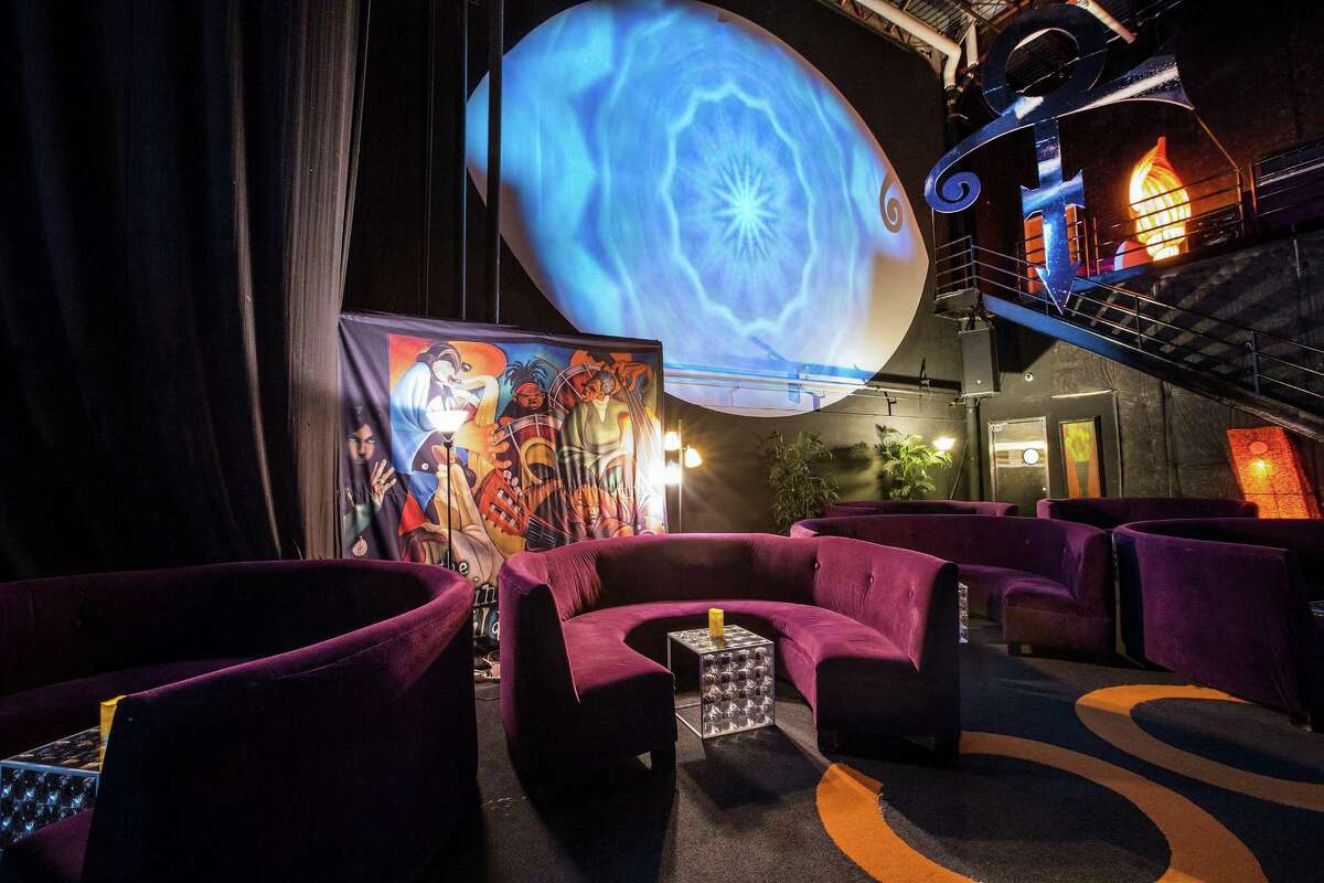 VIP area in The NPG Music Club room at Paisley Park.