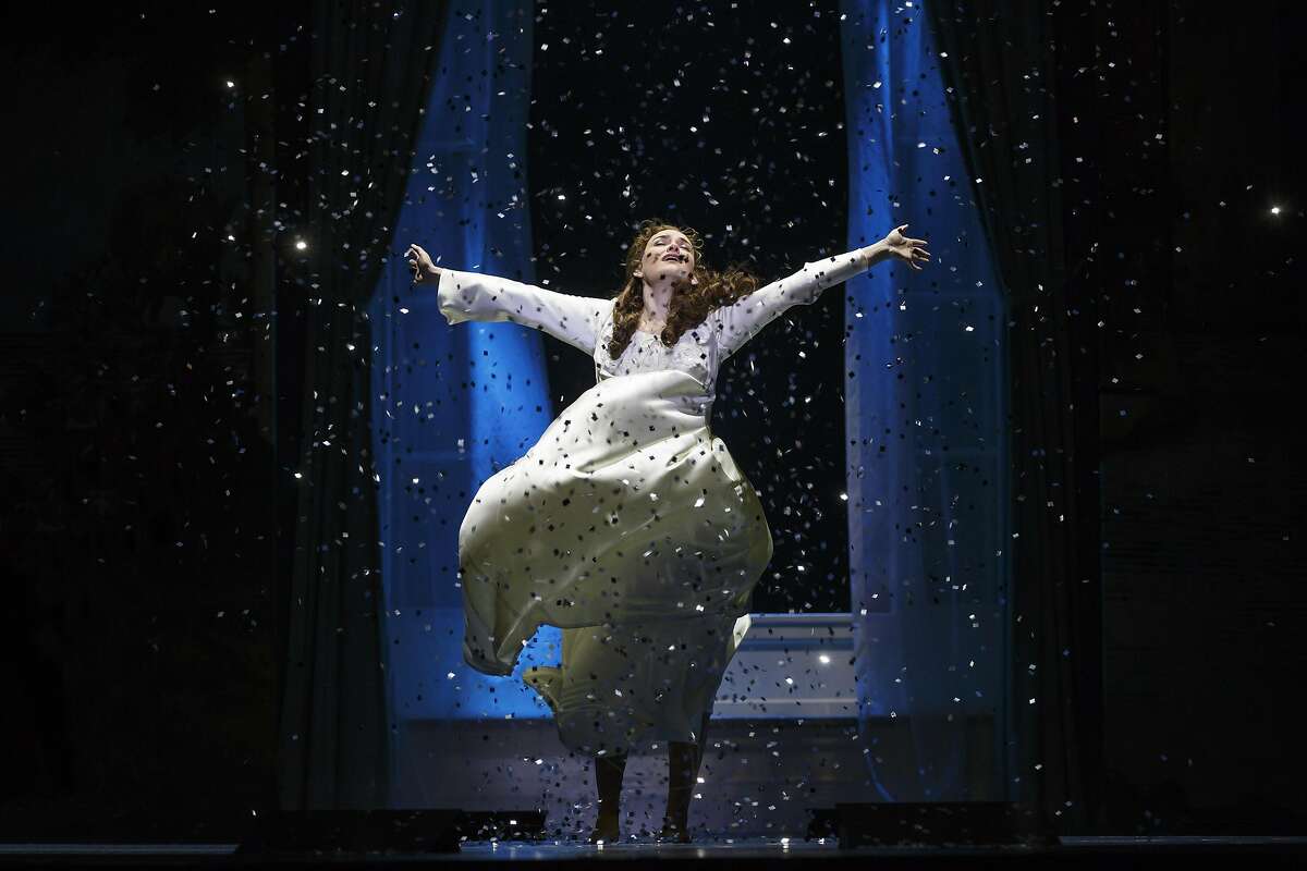 Christine Dwyer as Sylvia Llewelyn Davies in "Finding Neverland" at SHN.