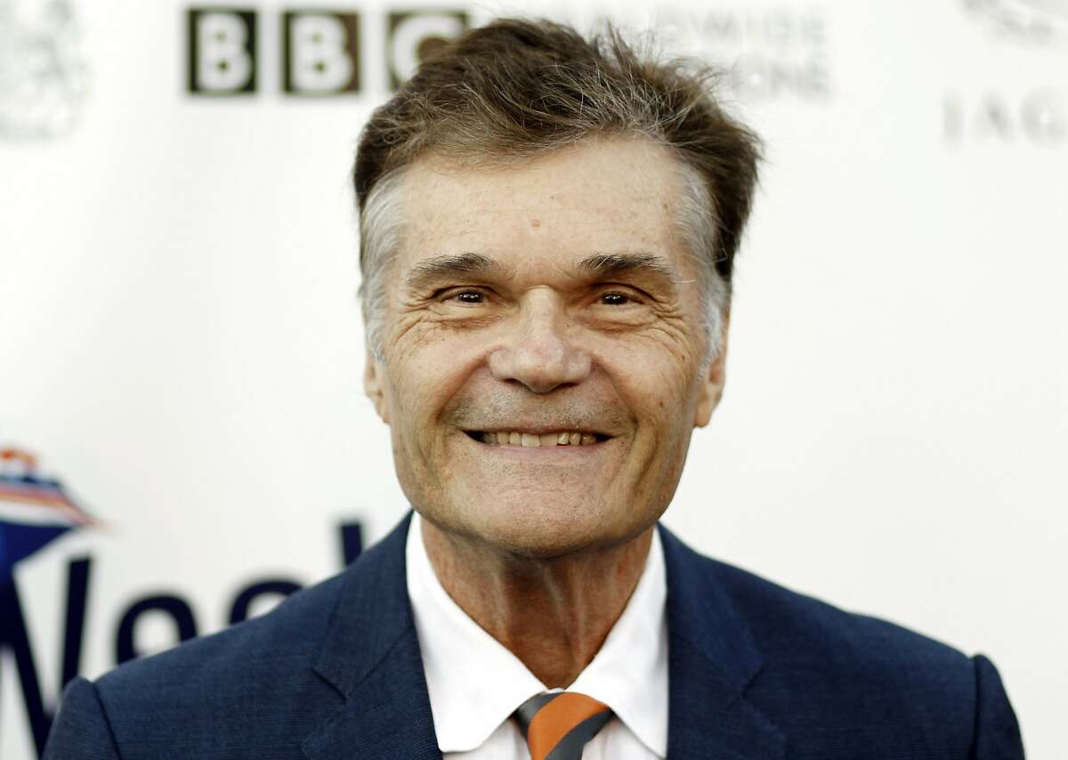 FILE - This April 26, 2011 file photo shows actor Fred Willard arriving at the fifth annual BritWeek in Los Angeles. Willard, who starred in such films as ``Best in Show'' and ``Anchorman: The Legend of Ron Burgundy,'' was arrested in a Hollywood theater July 18, 2012, on suspicion of engaging in a lewd act, police said Wednesday.(AP Photo/Matt Sayles, File)