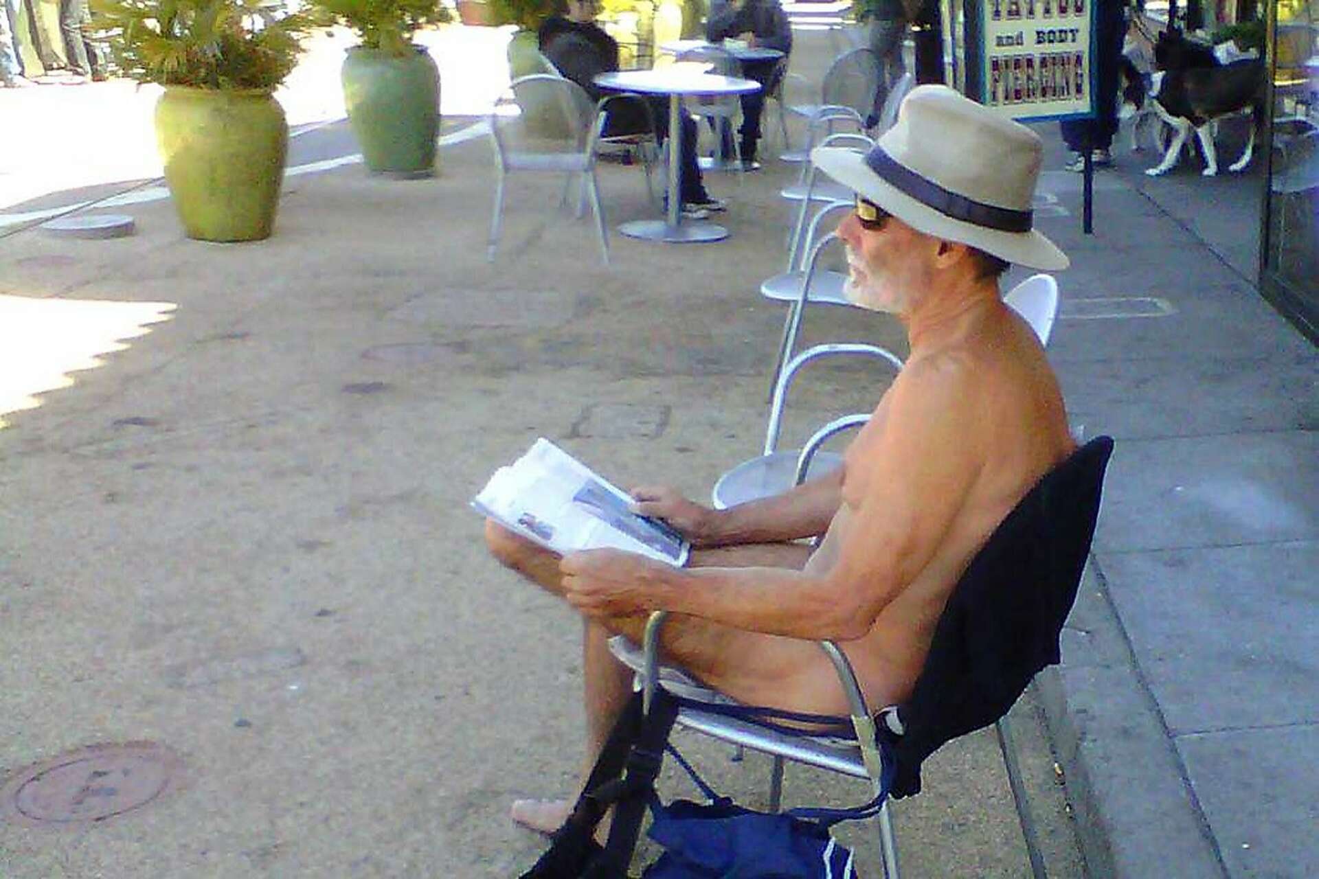 transgender nudist SF nudist takes inspiration from Trump's wife