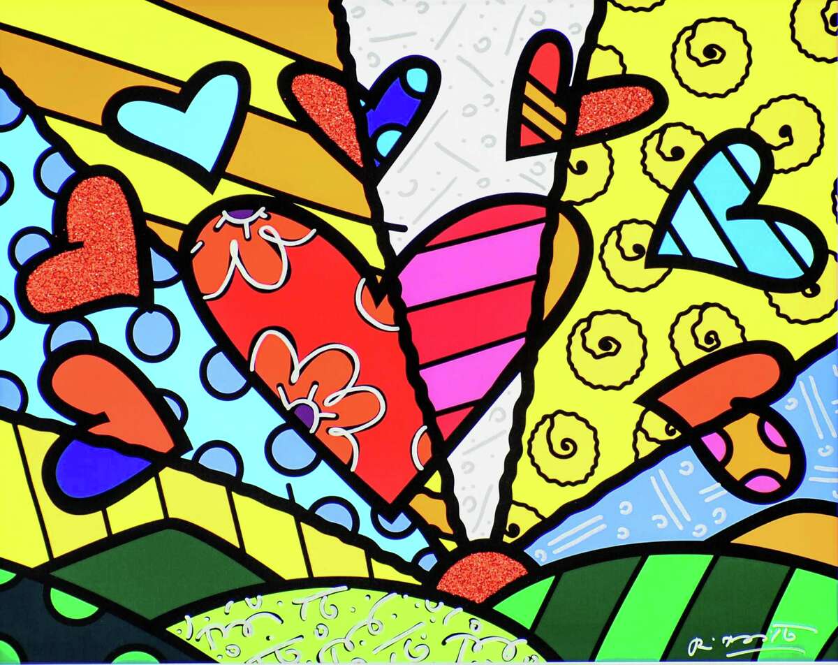 Romero Britto's sunny outlook finds its way into all his work