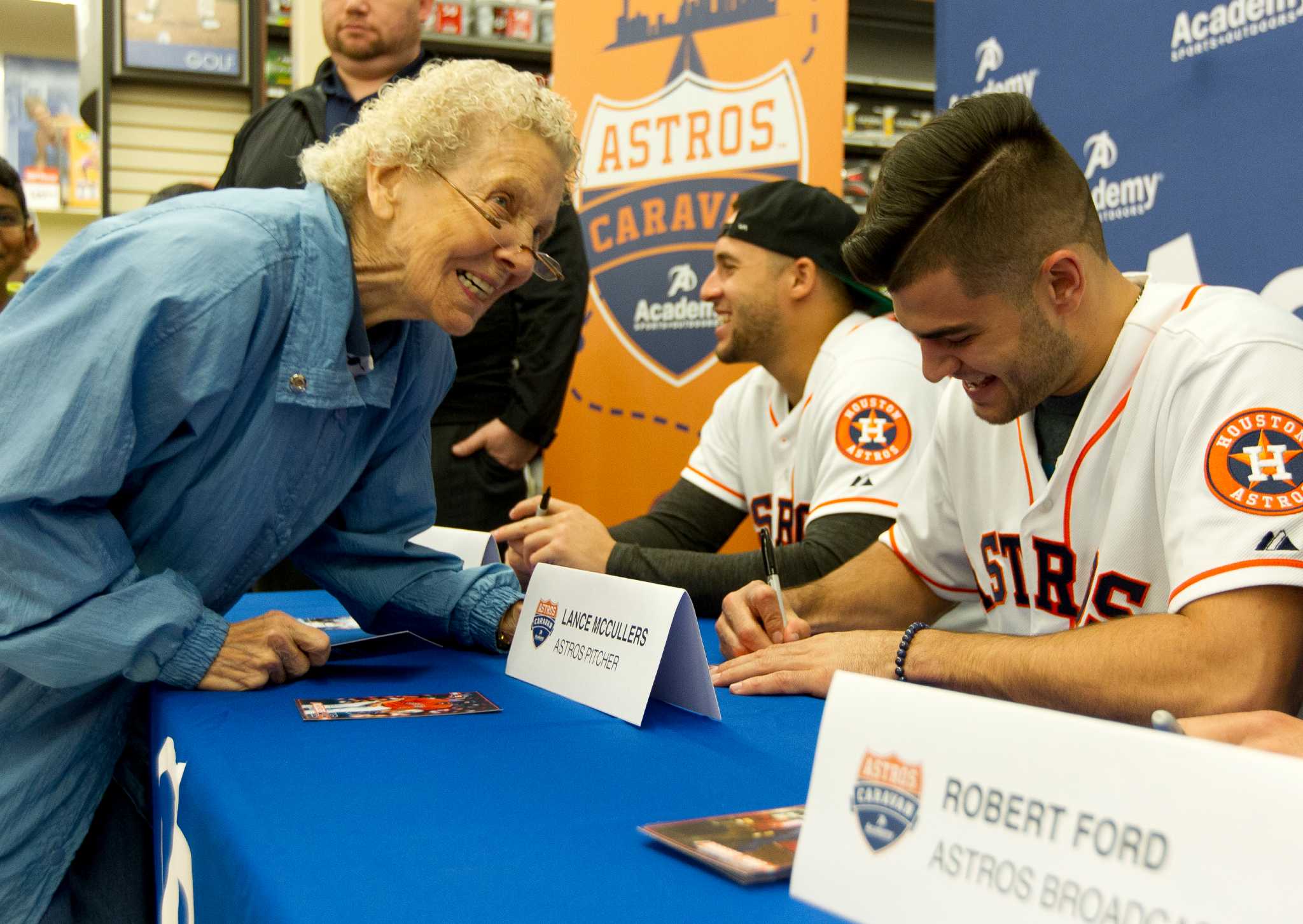 Were you 'Seen' at the Astros Caravan in Beaumont?