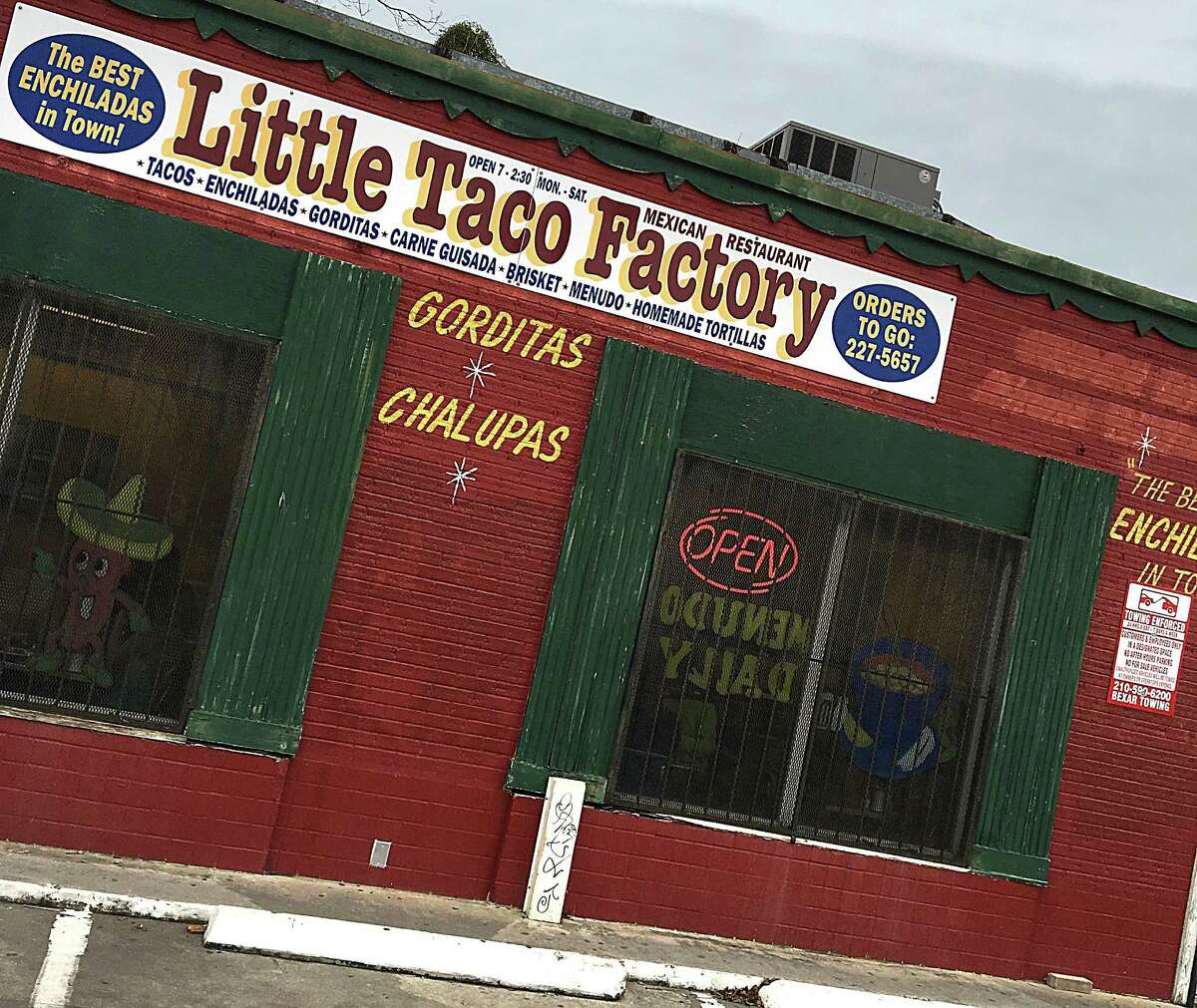 Little Taco Factory #2 on McCullough Avenue.