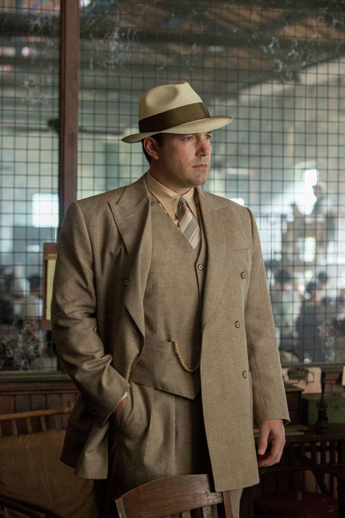 This image released by Warner Bros. Entertainment shows Ben Affeck in a scene from "Live By Night." (Claire Folger/Warner Bros. Entertainment via AP) ORG XMIT: NYET610