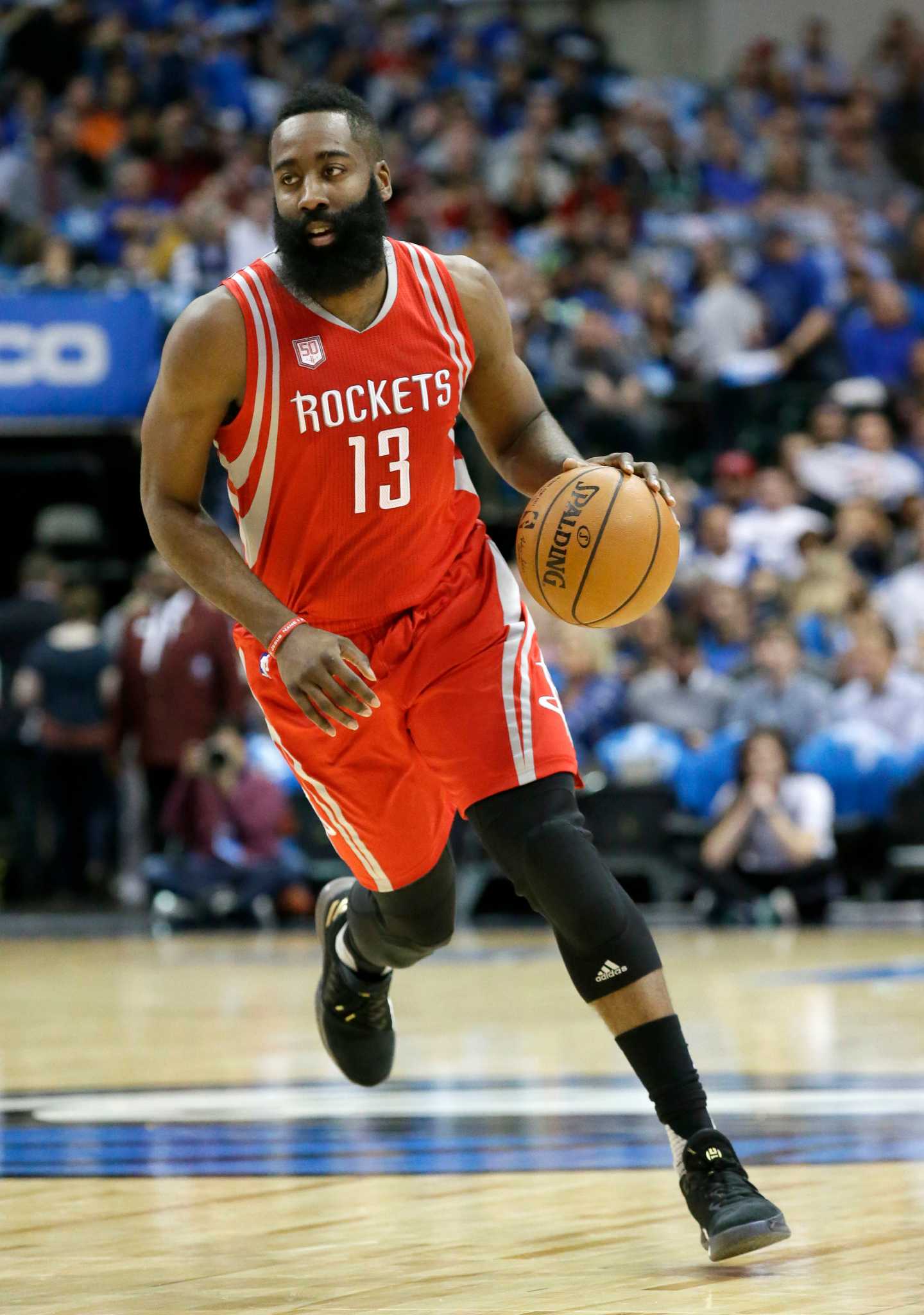 Rockets' James Harden No. 2 among West guards in All-Star balloting