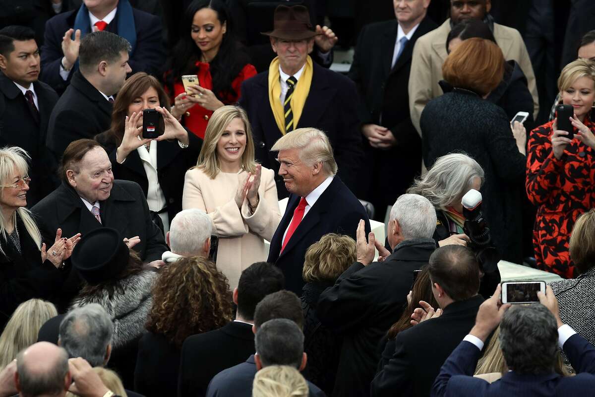 U.S. President-elect Donald Trump arrives on the West Front of the U.S. Capitol on January 20, 2017 in Washington, DC. In today's inauguration ceremony Donald J. Trump becomes the 45th president of the United States. (Photo by Drew Angerer/Getty Images)