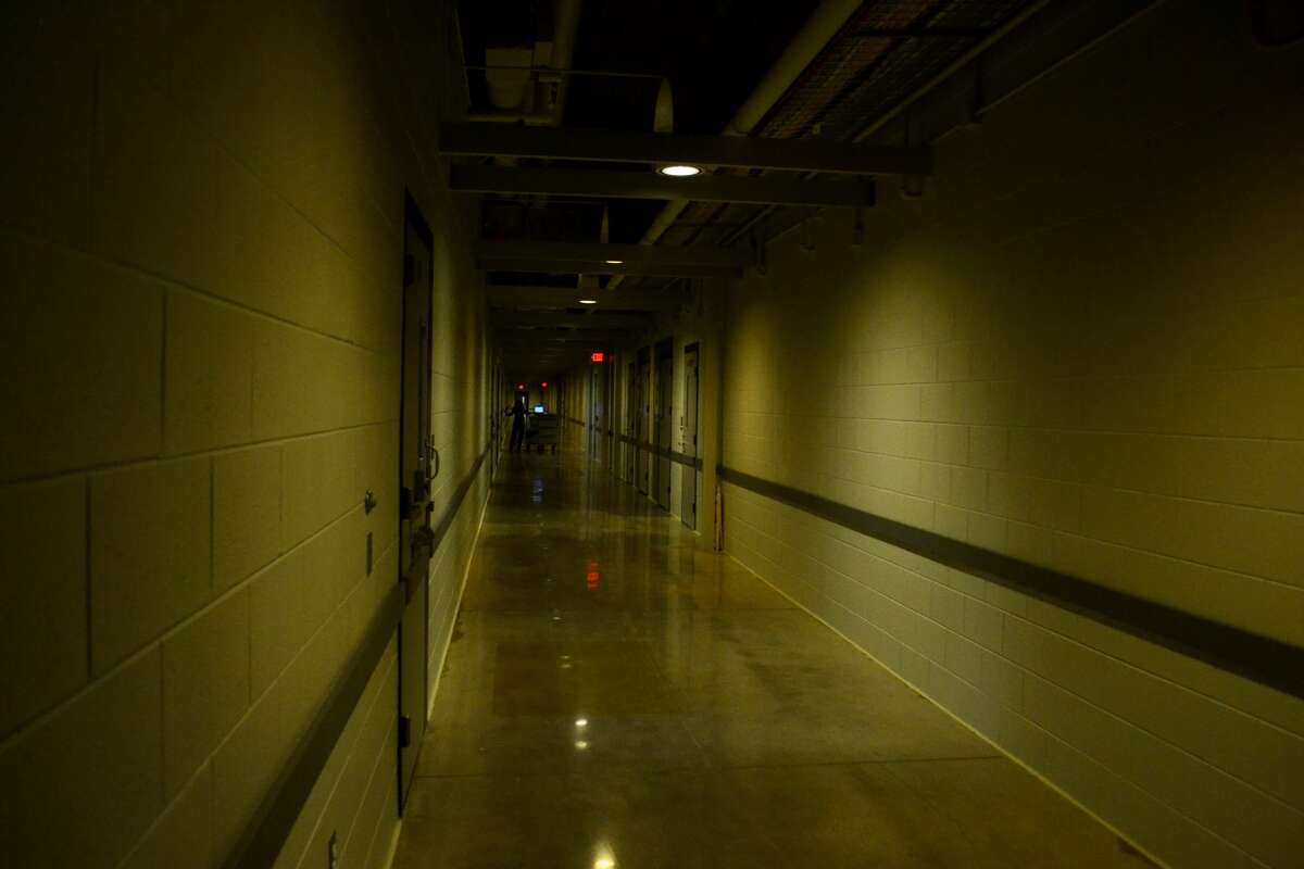 This file photo shows part of the interior of the Midland County Jail.