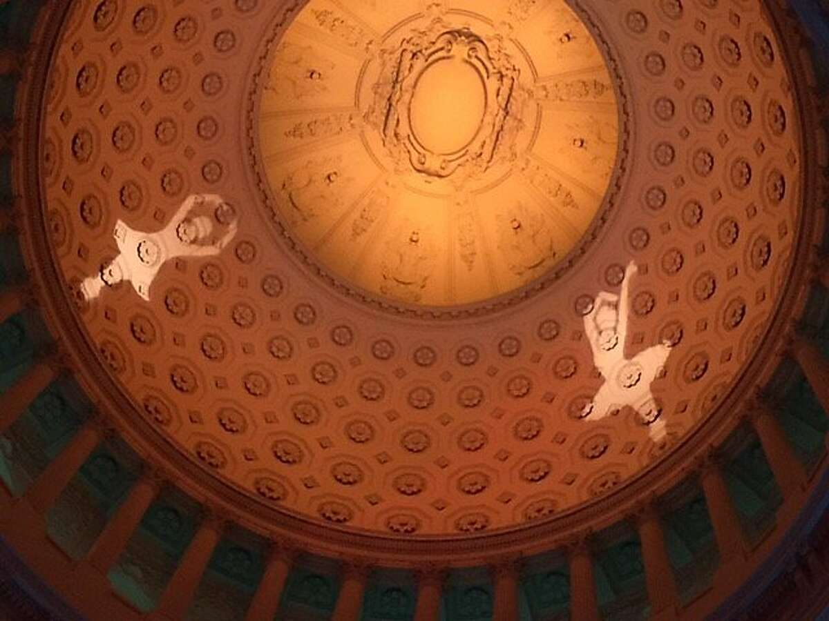 Ceiling of City Hall for "Ever Magical" ballet gala