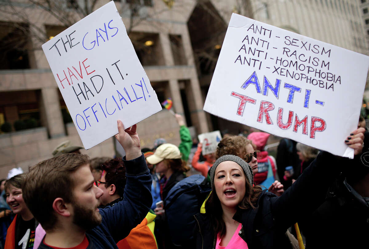 Photos Protest Signs From Womens March Protests From Around The Us World