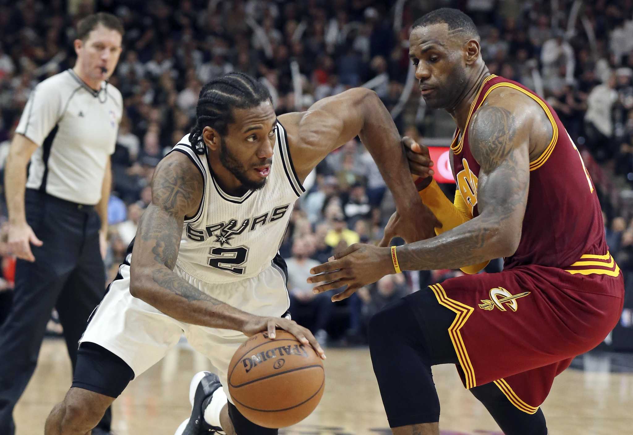 lebron sees kawhi