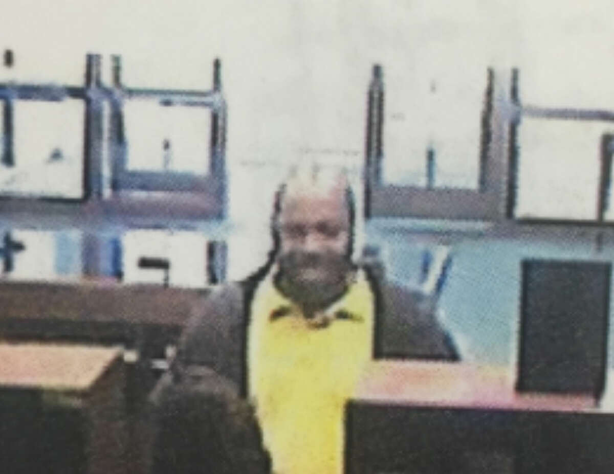 Schertz Police are searching for a suspect in the robbery of the Schertz Bank and Trust at 16852 Interstate 35 North, about 2:30 p.m., Friday afternoon, Jan. 20, 2017. He was last seen in a white, small compact car travelling on the northbound access road of the interstate. 