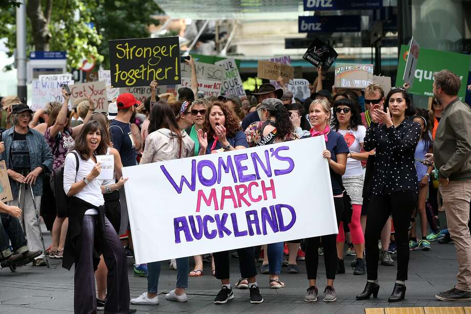 Asian march in auckland