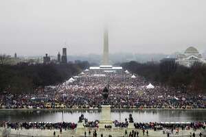 Millions march to protest Trump’s presidency
