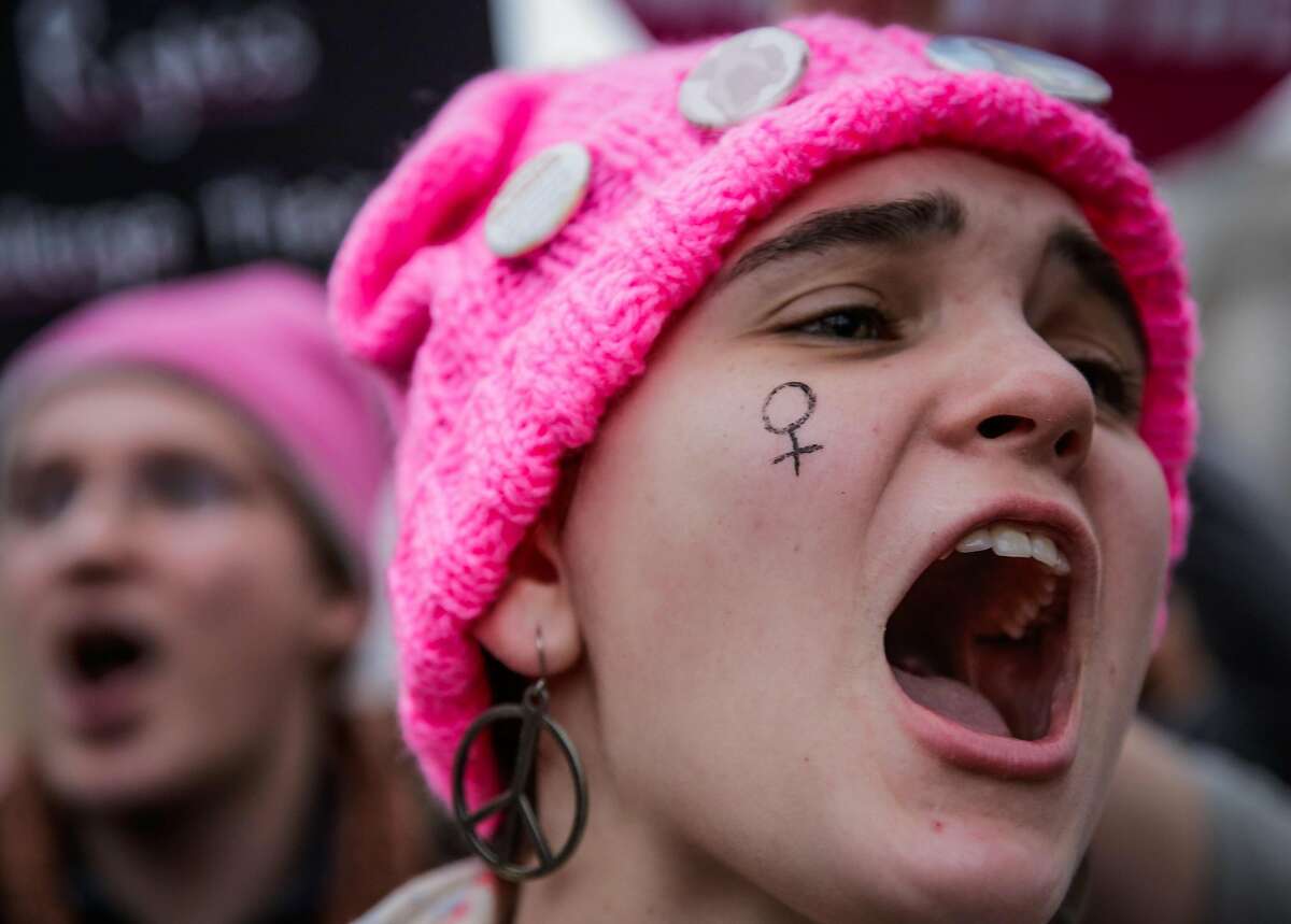From Washington, D.C., to San Francisco, these pink hats seemed to become the protest wear du jour.