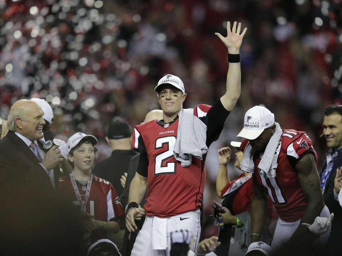 NFC conference title game: Falcons 44, Packers 21