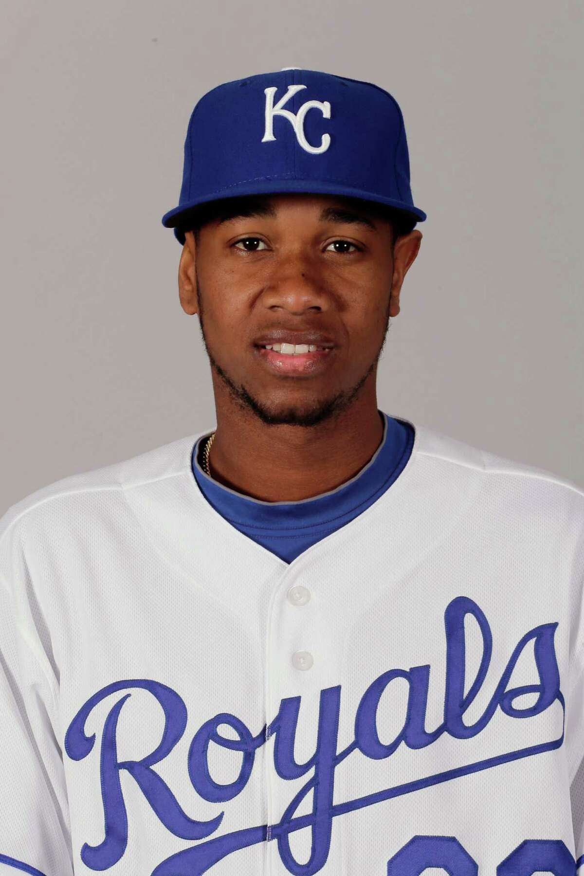 This is a 2016 photo of Yordano Ventura of the Kansas City Royals baseball team. This image reflects the Kansas City Royals active roster as of Thursday, Feb. 25, 2016, when this image was taken. (AP Photo/Charlie Riedel)