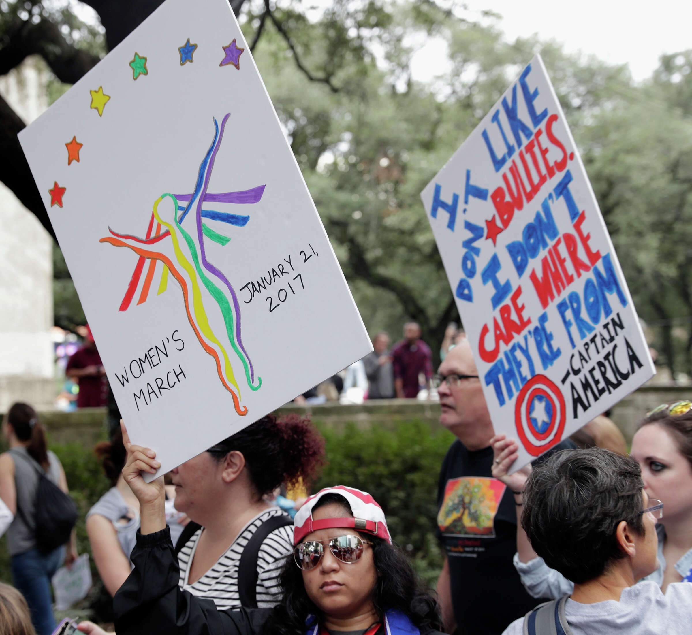 Photos Protest Signs From Womens March Protests From Around The Us World