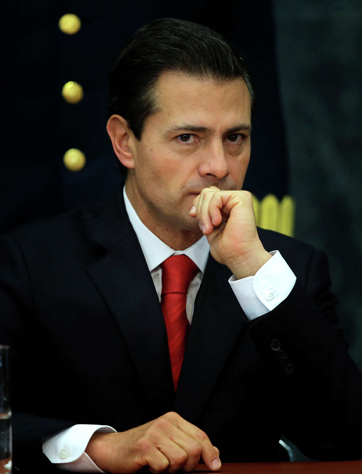 Mexico's President Enrique Peña Nieto﻿ says "all the issues... are on the table" in renegotiating U.S.-Mexico relations.