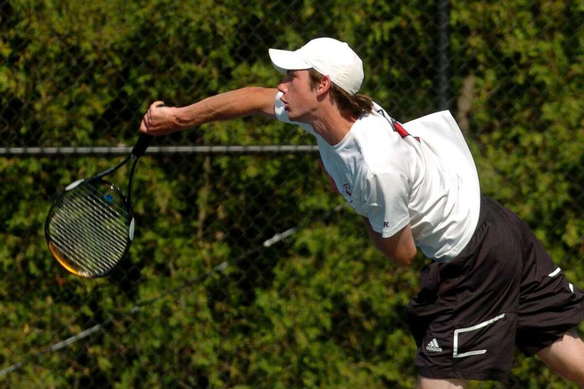Fairfield Prep nets 3rd straight SCC tennis title and first for Curran